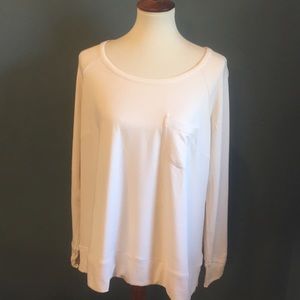 Merona Cream Soft Stretchy Shirt w/ Pocket